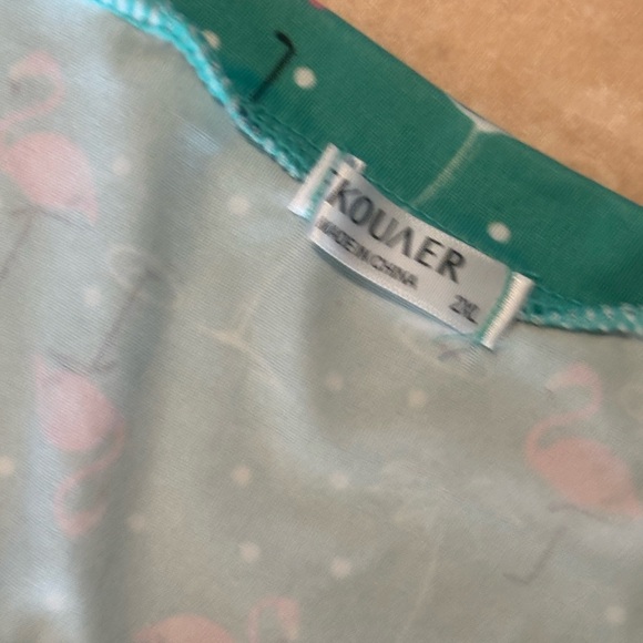 Flamingo‎ Pajama Set - Picture 3 of 8